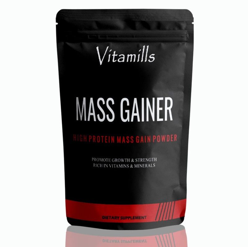 Vitamills Nutrition Super Gainer XXL Weight Gainers/Mass Gainers (S597) Ultra Weight Gainers/Mass Gainers  (400 g, Unflavored)