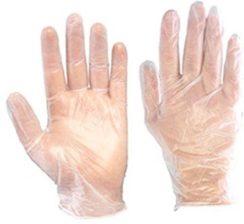 dental mart Surgical Cleaning ,Washing ,Serving Gloves, Hotel Use Polyisoprene Polyisoprene Examination Gloves  (Pack of 300)