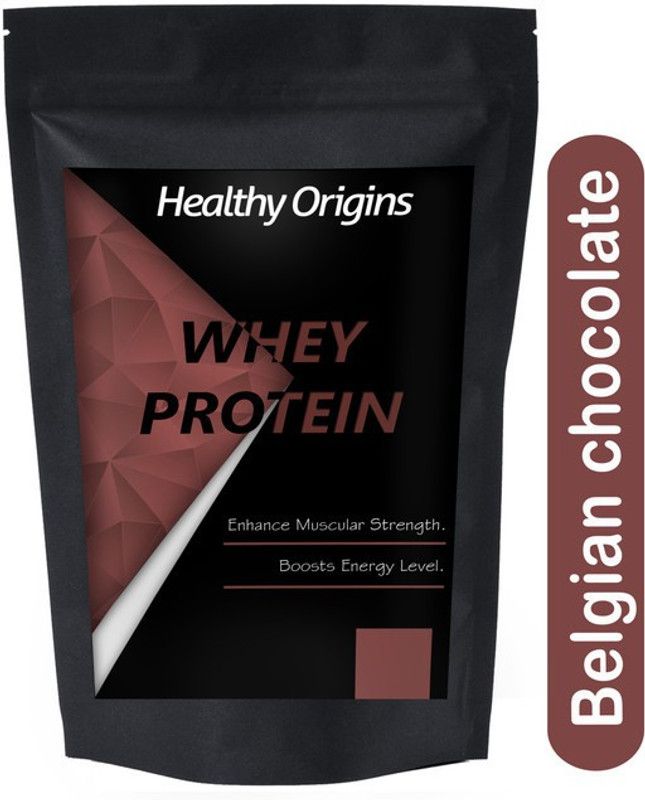 Healthy Origins Protein Plus Body Building Gym Supplement Whey Protein Powder Premium(Ho788) Whey Protein  (1200 g, Belgian Chocolate)