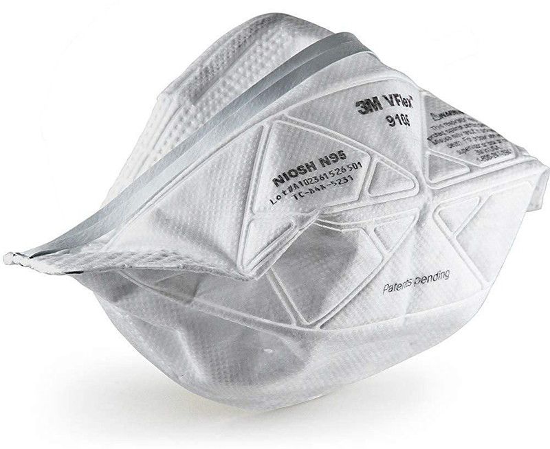 3M 9105 N95 Respirator  (Free Size, Pack of 15)