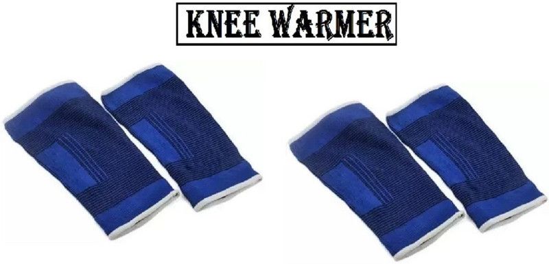 Sharkk 02STRONG KNEE CAP FOR MEN ,WOMEN ,BOYS & GIRLS GYM BAND Knee, Calf & Thigh Support  (Blue)
