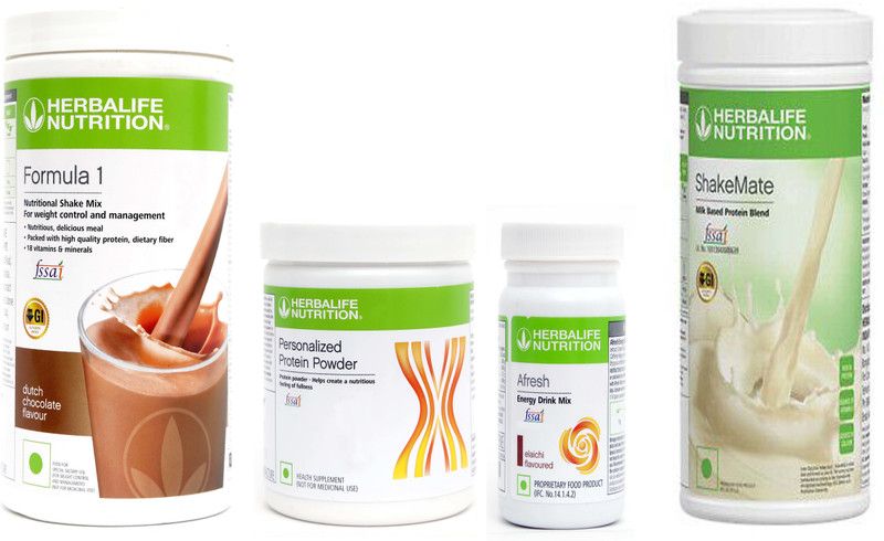 Herbalife Nutrition FORMULA1CHOCOLATE500 G PROTIEN 200 G ENERGY DRINK ELAICHI 50 G SHAKEMATE 500 G Plant-Based Protein  (1.25 kg, CHOCOLATE)