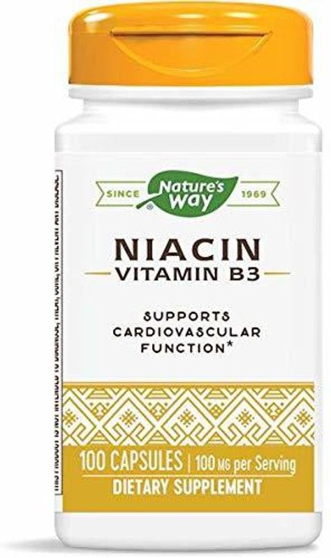 Nature's Way Niacin 100 mg  (100 Capsules)
