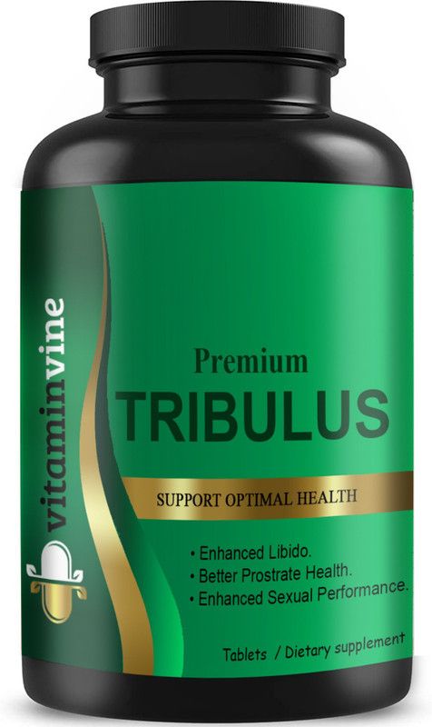 Vitaminvine Tribulus Terrestris Natural Testosterone Booster (Gokshura) (D128)  (60 Tablets)