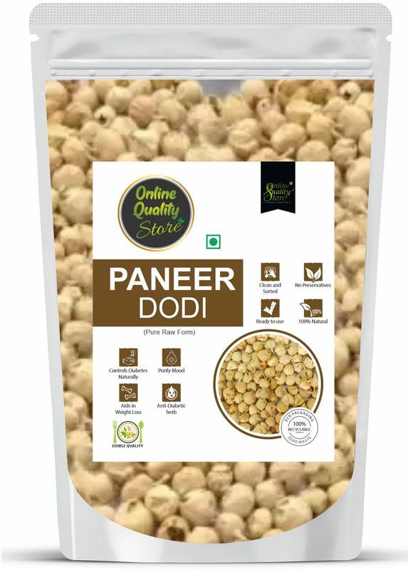 Online Quality Store Paneer Dodi -400gm| Paneer Doda| Indian Rennet|Paneer Phool |Withania Coagulans|  (400 g)