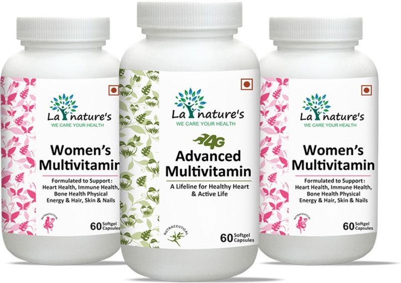 La Natures Advanced Multivitamin Women's Multivitamin  (3 x 60 Tablets)