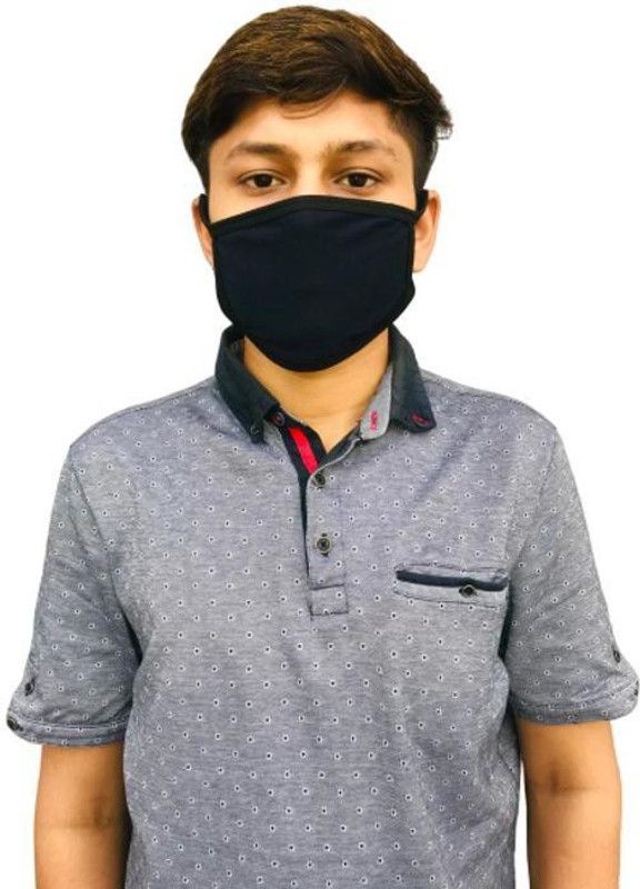 VIMAL JONNEY MASK_NAVY_0015 Washable Cloth Mask  (Blue, Free Size, Pack of 15)