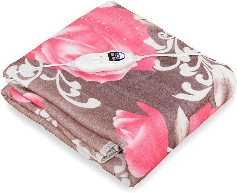 Arg Health care Electric Heating Blanket Double Bed Warmer with Temperature Controller 5ft X 6ft Sauna Blanket