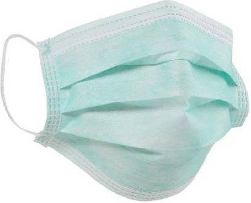 MoTRoX 3-Ply Mask for Virus Protection and Personal Health (Pack of 5) Surgical Mask  (Blue, Free Size, Pack of 5, 3 Ply)