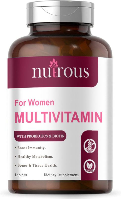 Nutrous Multivitamin For Women Tablets (D105)  (60 Tablets)