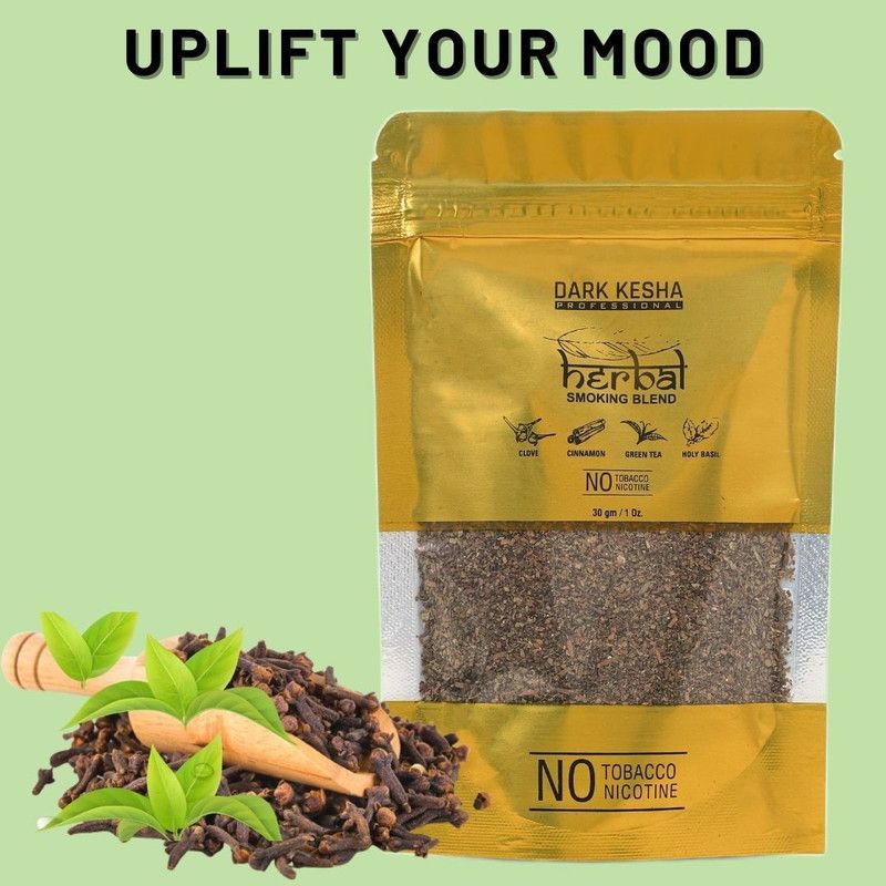 Dark kesha Clove Ayurvedic & Herbal 30Gm Blend Smoke Tobacco Free Blend Smoking Cessations  (Pack of 1)