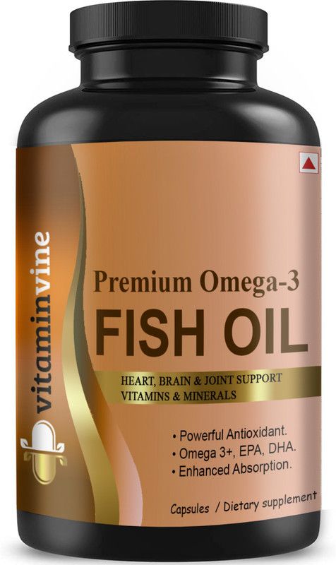 Vitaminvine Fish Oil (Triple Strength) With 1000Mg Omega 3 (H54)  (30 Capsules)