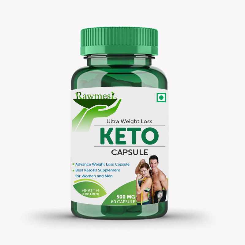 Rawmest keto Advanced Weight Loss Supplement Fat Burner for Men & Women  (100 mg)
