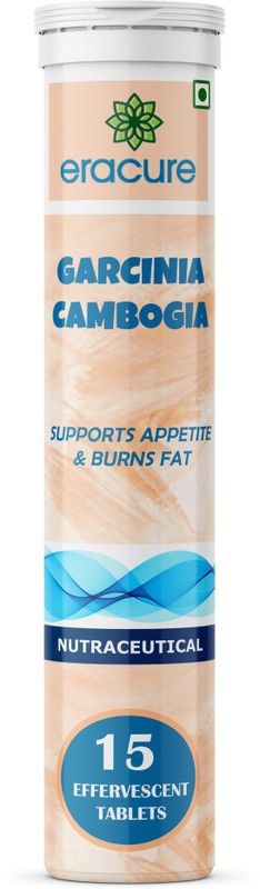 EraCure Nutrition Garcinia Cambogia Effervescent Weight Loss Formula 15 Tablets Pro  (15 Tablets)