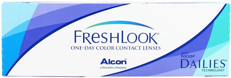 CIBA VISION Daily Disposable  (0.00, Colored Contact Lenses, Pack of 10)