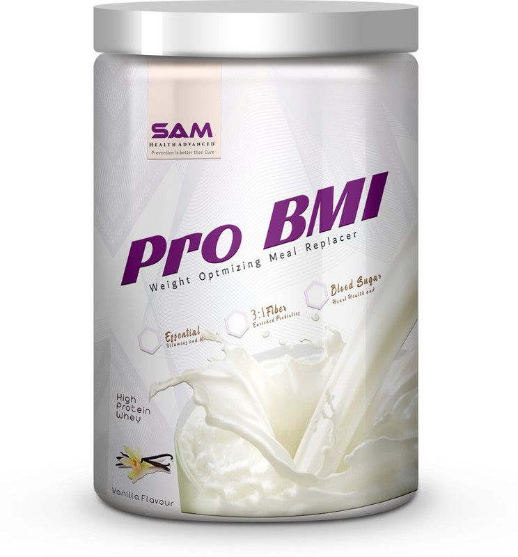 Sam Health Pro BMI WHEY jar 0.5 kg Vanilla - For Weight loss Whey Protein  (500 g, Vanilla)