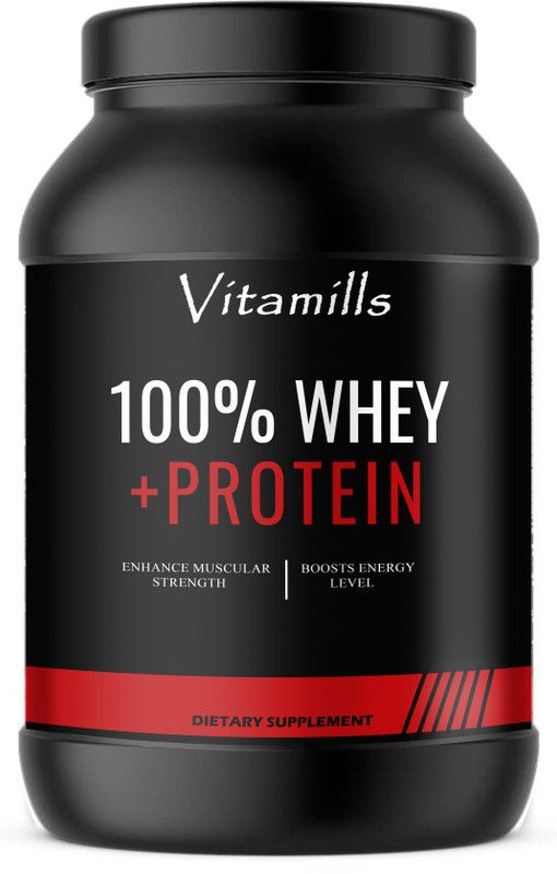 Vitamills Nutrition 100% Whey Protein Supplement Powder Whey Protein (S348) Whey Protein  (2000 g, Cookies & Cream)