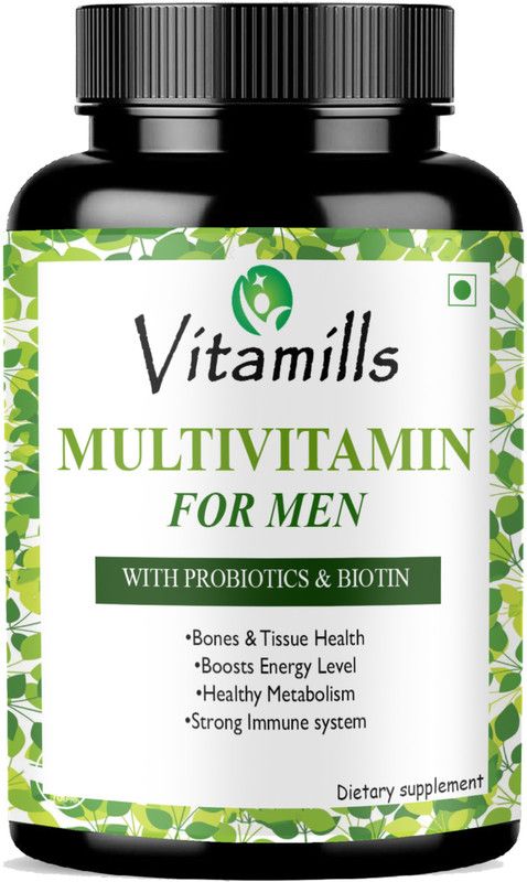 Vitamills Multivitamin For Men, Multivitamin Women, Multivitamin Kids Premium  (30 Capsules)