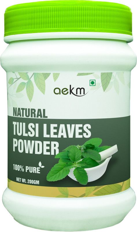 Aekm Tulsi Leaves Powder Detoxifying / Antiseptic 200 gm  (200 g)