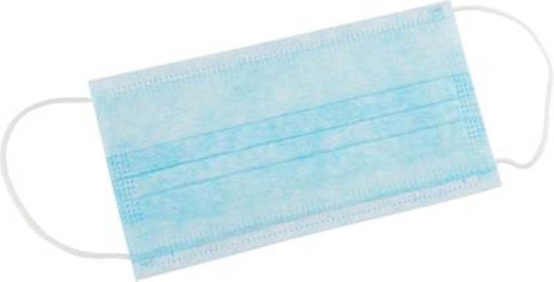 troykart enterprises Surgical Face Mask, Anti Pollution, 3 Ply Face Mask with ISO 9001:2015 Certification SG-20 Surgical Mask With Melt Blown Fabric Layer  (Blue, Free Size, Pack of 20, 3 Ply)