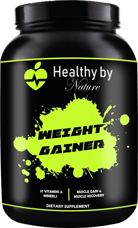 Healthy By Nature Nutrition Super Gainer XXL Weight Gainers/Mass Gainers (S208) Pro Weight Gainers/Mass Gainers  (2000 g, Cookies & Cream)