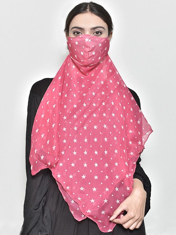 SWASTH By Swayam Fashion Scarf Cum Reusable 3Layers Outdoor Protective Face Mask 5144 Reusable Cloth Mask With Melt Blown Fabric Layer  (Multicolor, Free Size, Pack of 1)