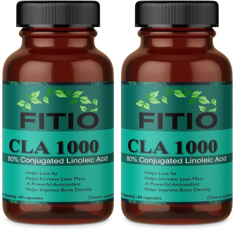 FITIO CLA 1000 Fat Burner(Pack Of 2) Pro  (2 x 60 No)