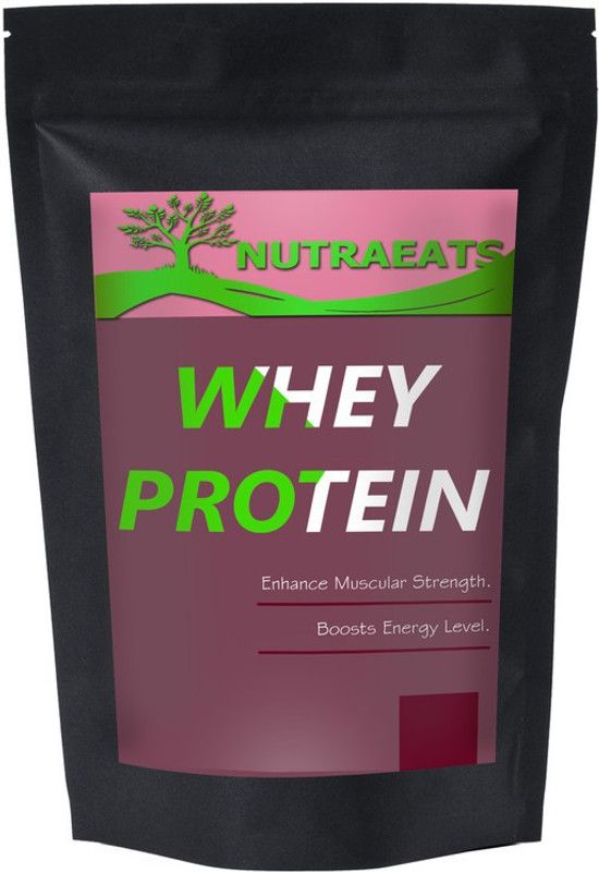 NutraEats Protein Plus Body Building Gym Supplement Strawberry Whey Protein Powder DSD5014 Whey Protein  (3500 g, Strawberry)