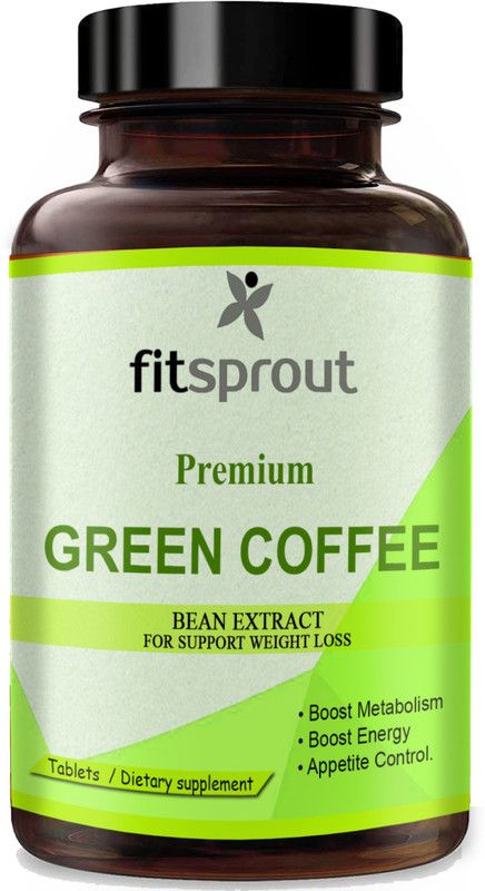 Fitsprout Green Coffee Bean Extract Weight Loss Tablets (S62)  (30 Tablets)