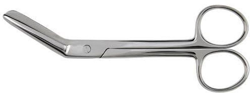 Forgesy Hi Tech Episiotomy Scissor Stainless Steel Strong Cut Scissors  (Blunt/Sharp Blades)