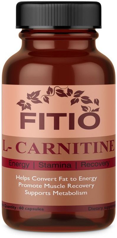 FITIO L-Carnitine L-Tartrate 1000mg supplements For Men & Women Ultra  (60 No)