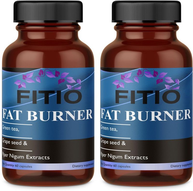 FITIO Fat Burner, Fat burner supplements/Fat burner for Men/women(Pack Of 2) Premium  (2 x 60 No)