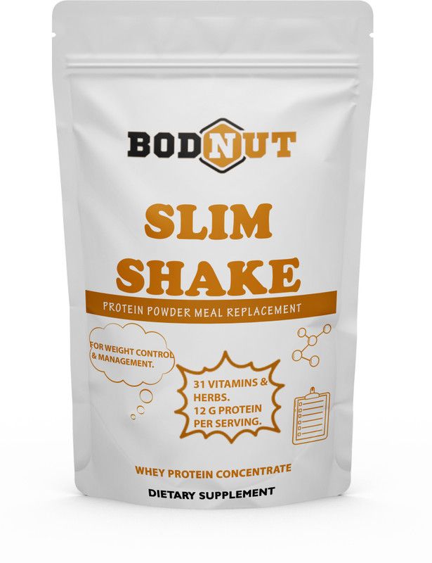 Bodnut Slim Shake Protein Powder For Weight Control and Management Premium (OL187) Protein Shake  (400 g, Chocolate)