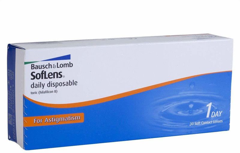 BAUSCH & LOMB Daily Disposable  (-5.75, Contact Lenses, Pack of 30)