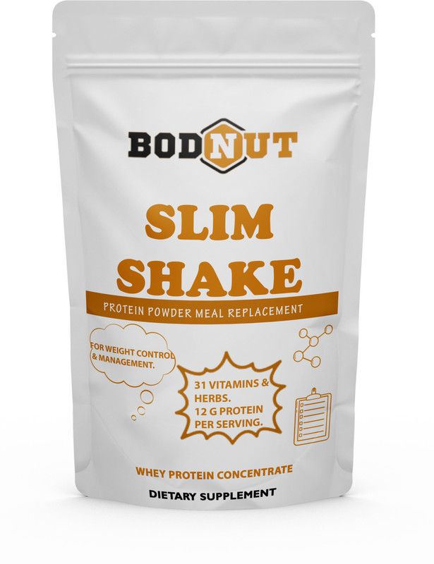 Bodnut Slim Shake Protein Powder For Weight Control and Management Advanced (OL182) Protein Shake  (400 g, Strawberry)
