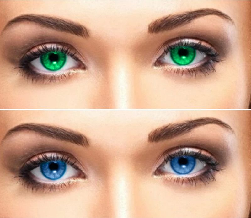 Choice Empire Monthly Disposable  (0, Colored Contact Lenses, Pack of 2)