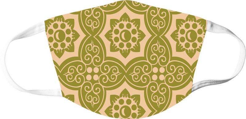 #CoolPanda Designer Printed Pollution Reusable Cloth Mask (Pack of 4) DMSKBFI101_4 Reusable Cloth Mask  (Multicolor, Free Size, Pack of 4)