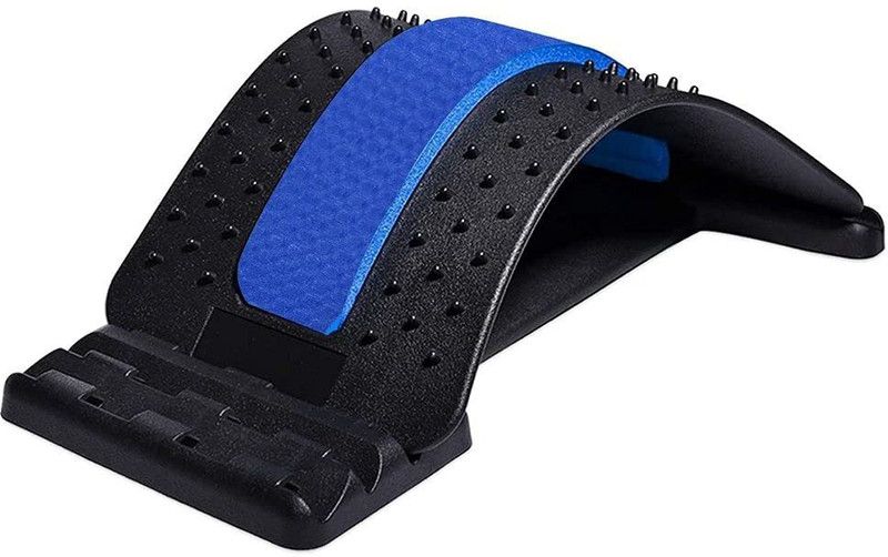 DMD Back Stretching Device,Back Massager for Bed&Chair&Car,Multi-Level LumbarSupport Back Support