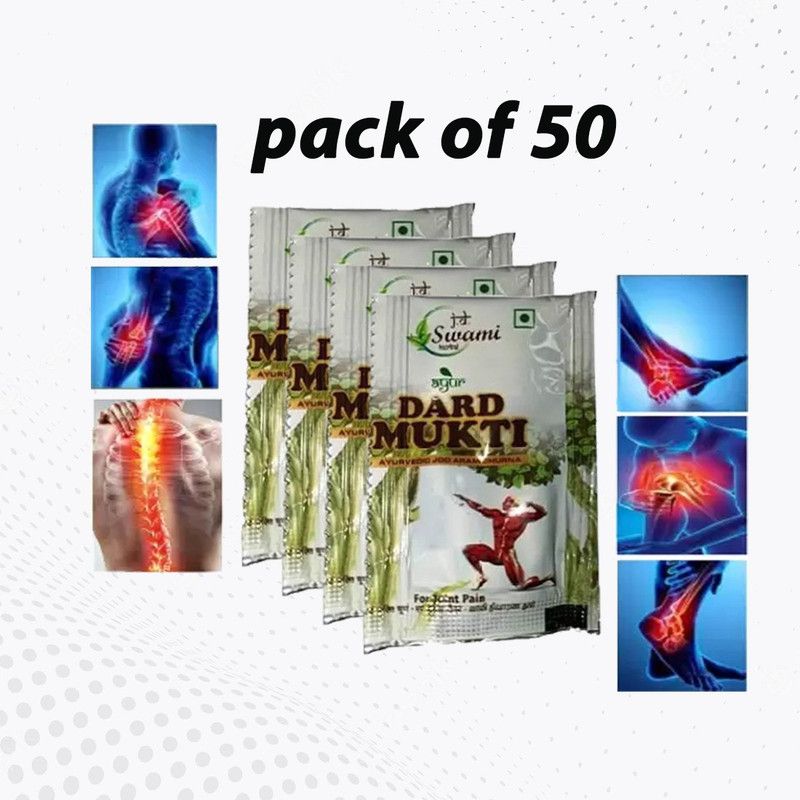 Quickbits 50 Sachets Dardmukti Powder Dard Mukti Powder Ayurvedic Herbal Powder Powder  (50 x 1 Units)