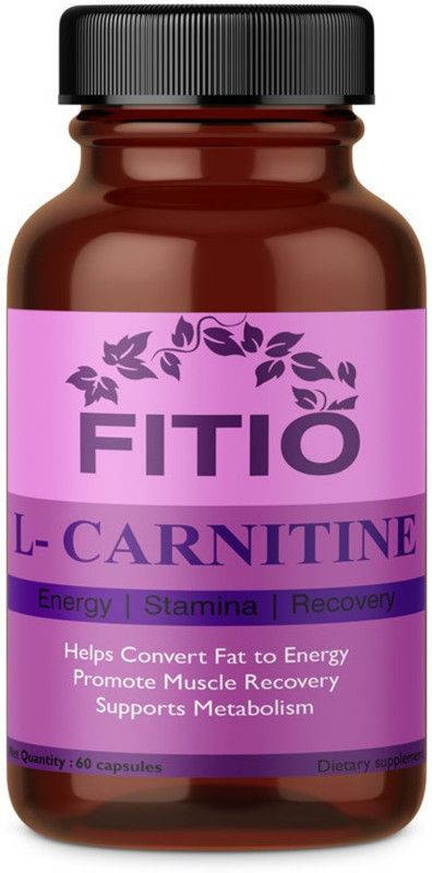 FITIO L Carnitine L Tartrate | Weight Loss | Fat Burner Ultra  (60 No)