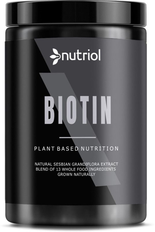 Nutriol Plant Based Biotin 10000+ mcg For Strong Hair & Healthy Skin (S11) Advanced  (300 g)