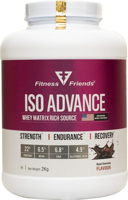 fitness friends Iso Advance Whey Protein  (2 kg, CHOCOLATE)