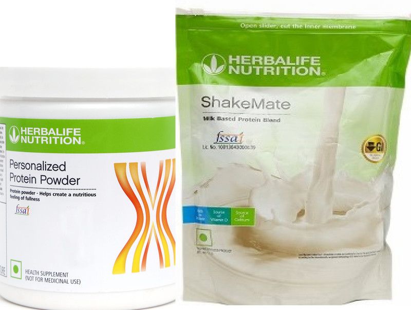 HERBALIFE Personalize Protein Powder Protein-200g shakemate Plant-Based Protein  (700 g, Unflavoured)