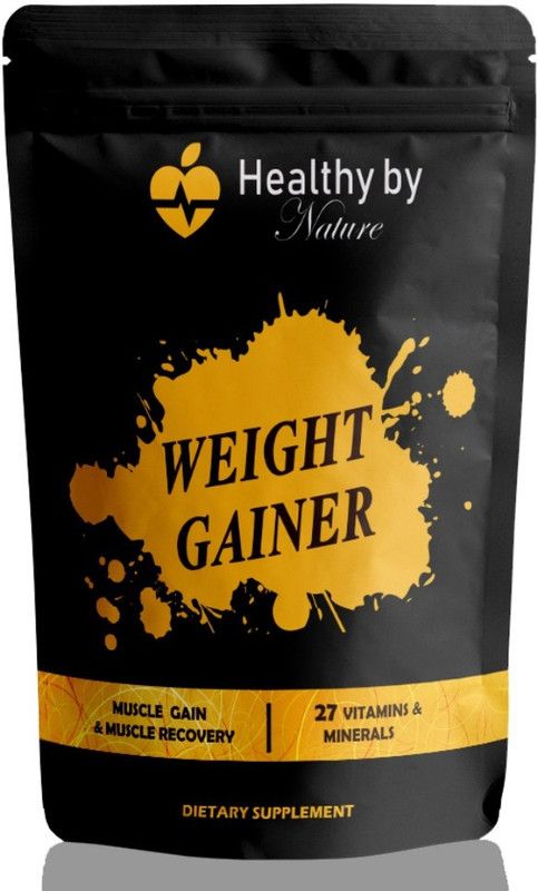 Healthy By Nature Nutrition Super Gainer XXL Weight Gainers/Mass Gainers (S643) Advanced Weight Gainers/Mass Gainers  (500 g, Double Rich Chocolate)