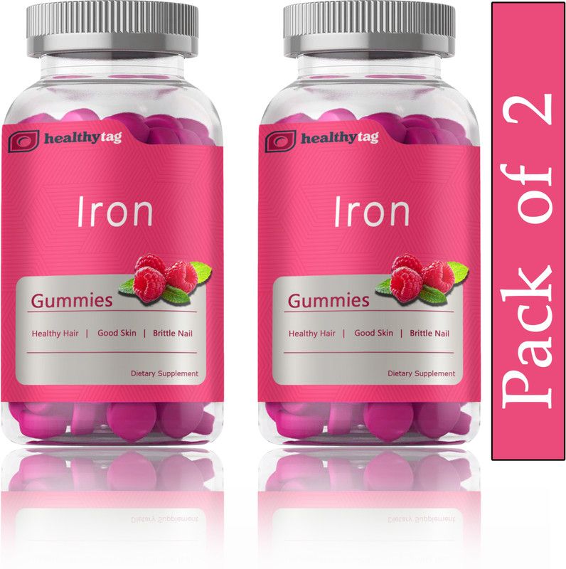 Healthy Tag Iron Gummies For Both Kids and Adults (SD37)Premium  (2 x 15 No)