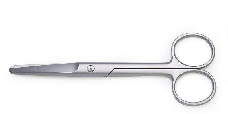 Forgesy Mayo Scissors STR 9 Inch Stainless Steel Mayo Scissors  (Sharp/Sharp Blades)