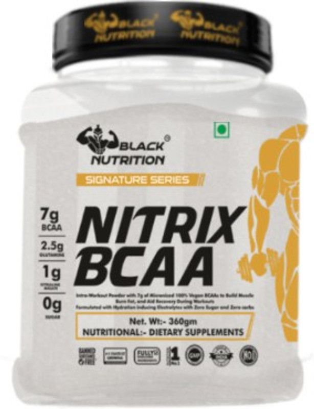 Black Nutrition Nitrix BCAA 360 g Lychee BCAA  (360 g, Lychee)