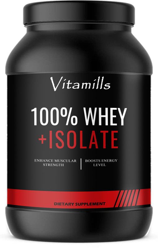 Vitamills Nutrition 100% Whey Protein Isolate Supplement Powder (S273) Pro Whey Protein  (400 g, Cookies & Cream)