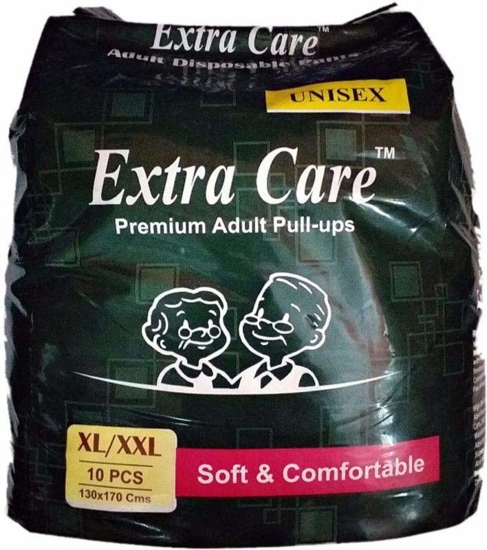 Extra Care ExtraCare Adult Diapers Pants (10 COUNT) XL/XXL (130x170 CMS) Adult Diapers - XL - XXL  (10 Pieces)