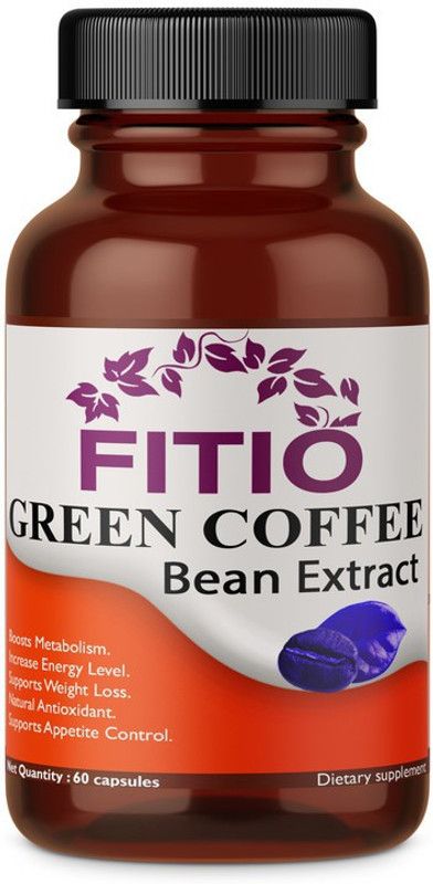 FITIO Pure & Natural Weight Management & Appetite Suppressant Green Coffee  (60 No)